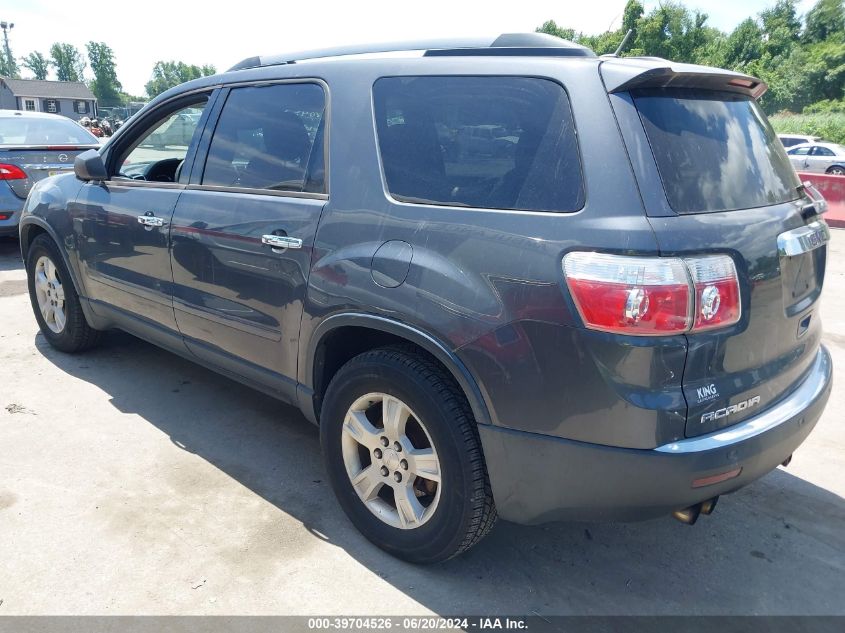 2011 GMC Acadia Sle VIN: 1GKKVPED7BJ343954 Lot: 39704526