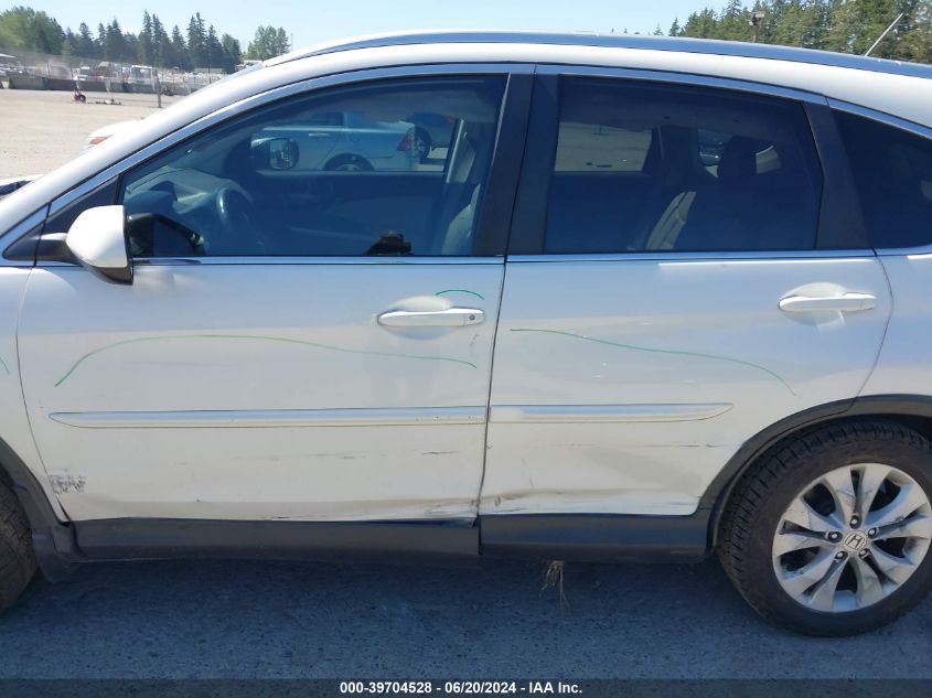 2014 Honda Cr-V Exl VIN: 5J6RM4H77EL002039 Lot: 39704528