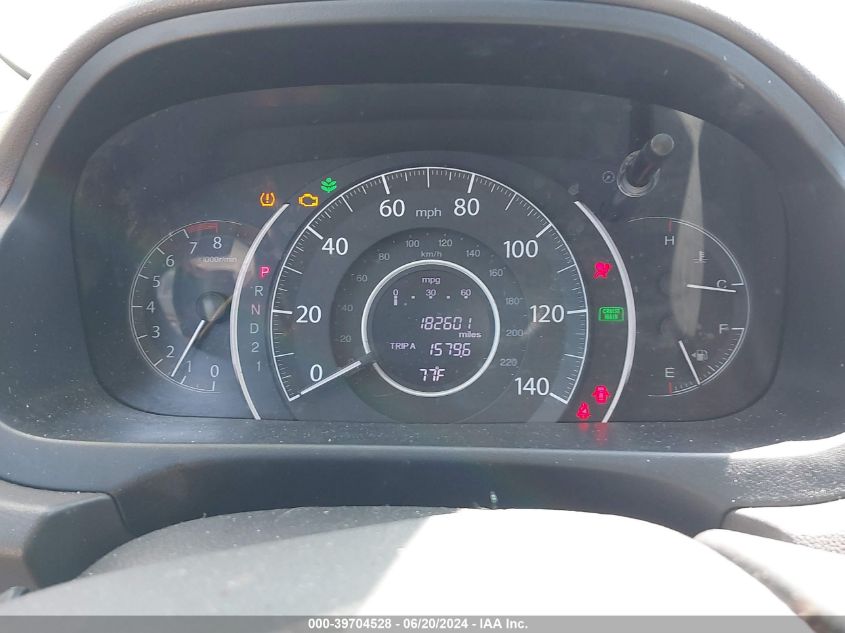 2014 Honda Cr-V Exl VIN: 5J6RM4H77EL002039 Lot: 39704528