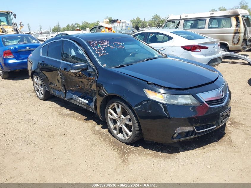 2012 Acura Tl 3.7 VIN: 19UUA9F76CA000026 Lot: 39704530