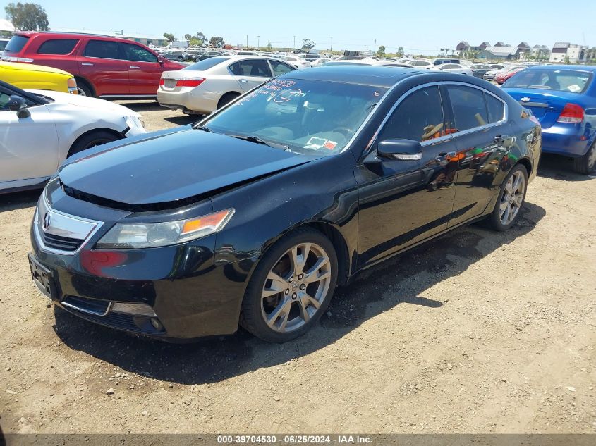 2012 Acura Tl 3.7 VIN: 19UUA9F76CA000026 Lot: 39704530