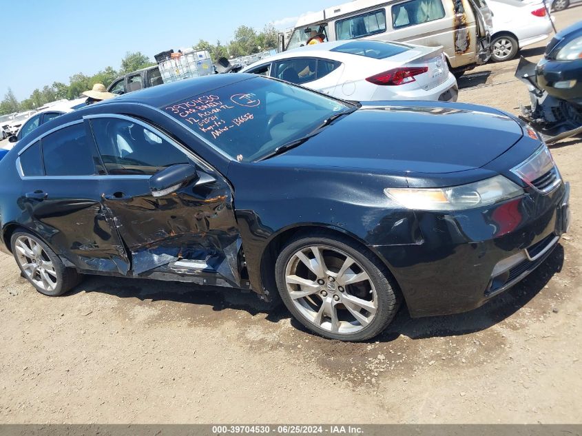 2012 Acura Tl 3.7 VIN: 19UUA9F76CA000026 Lot: 39704530