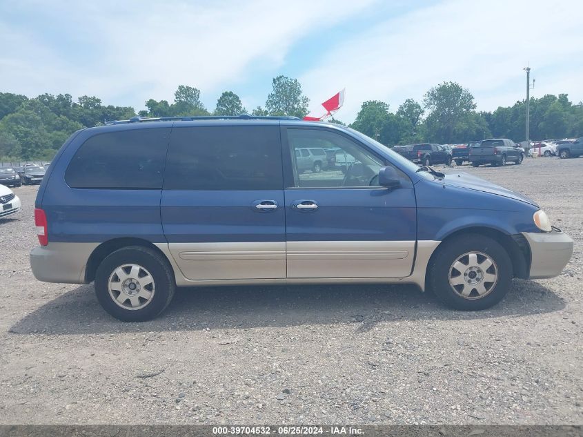 2003 Kia Sedona Ex/Lx VIN: KNDUP131X36459853 Lot: 39704532