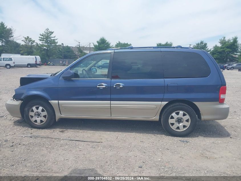 2003 Kia Sedona Ex/Lx VIN: KNDUP131X36459853 Lot: 39704532