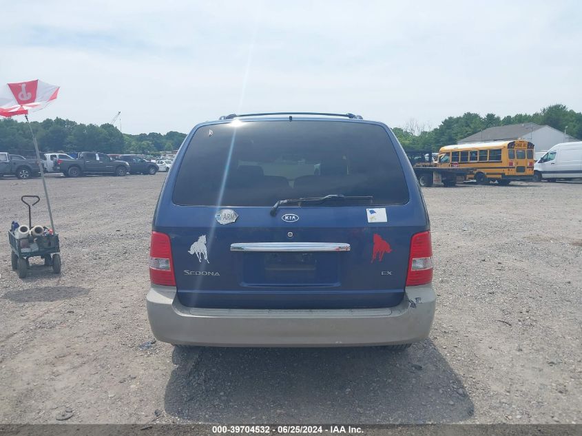 2003 Kia Sedona Ex/Lx VIN: KNDUP131X36459853 Lot: 39704532