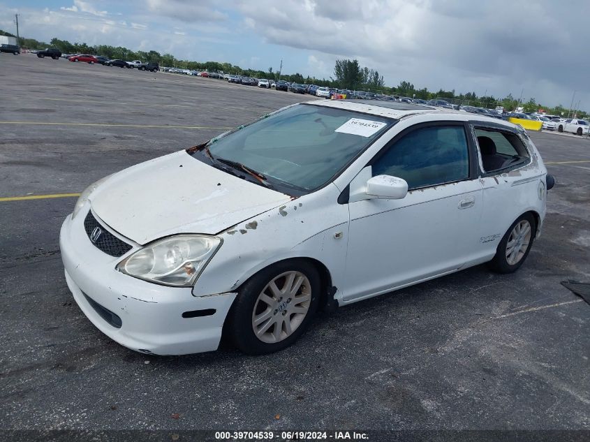 SHHEP33502U309285 | 2002 HONDA CIVIC