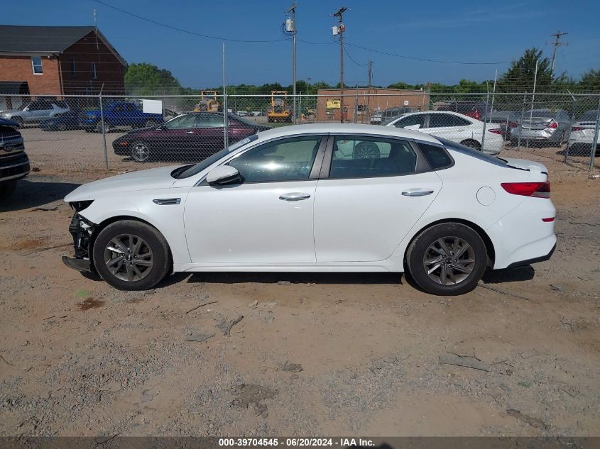 2019 Kia Optima Lx VIN: 5XXGT4L39KG350053 Lot: 39704545