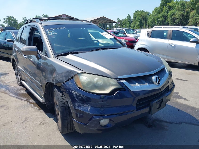 2007 Acura Rdx VIN: 5J8TB18557A001017 Lot: 39704562