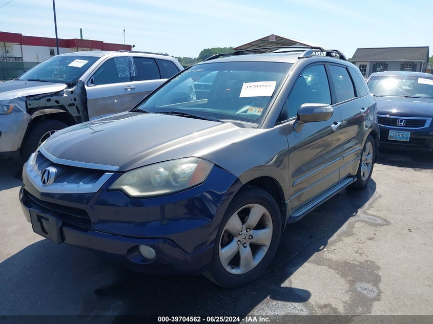 2007 Acura Rdx VIN: 5J8TB18557A001017 Lot: 39704562