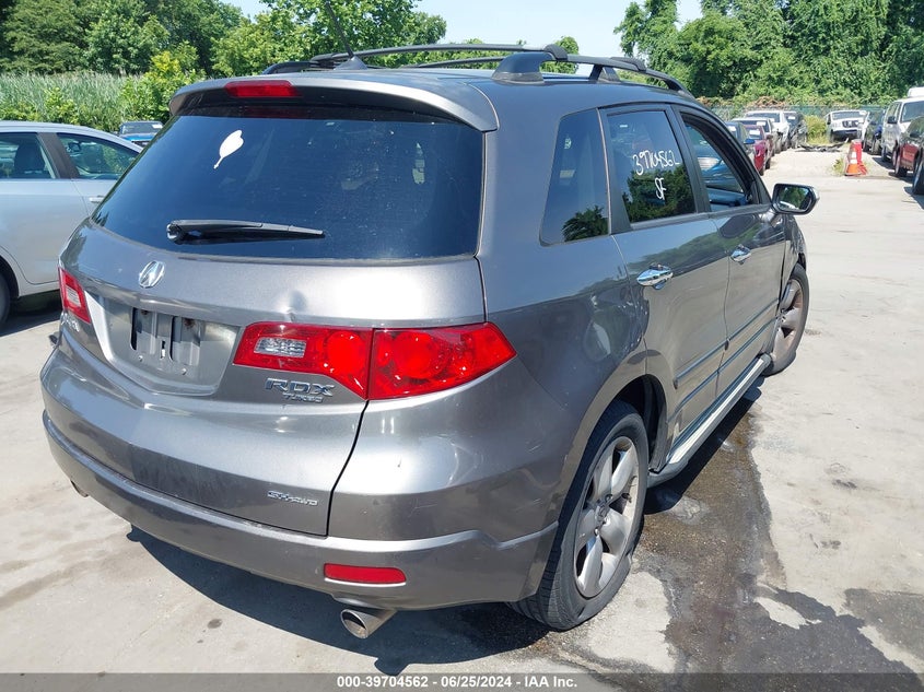 2007 Acura Rdx VIN: 5J8TB18557A001017 Lot: 39704562