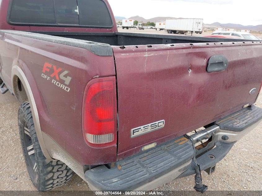 2006 Ford Super Duty F-350 Srw Xl/Xlt/Lariat/King Ranch/Amarillo/Harley-Davidson VIN: 1FTWW31P36EB84593 Lot: 39704564