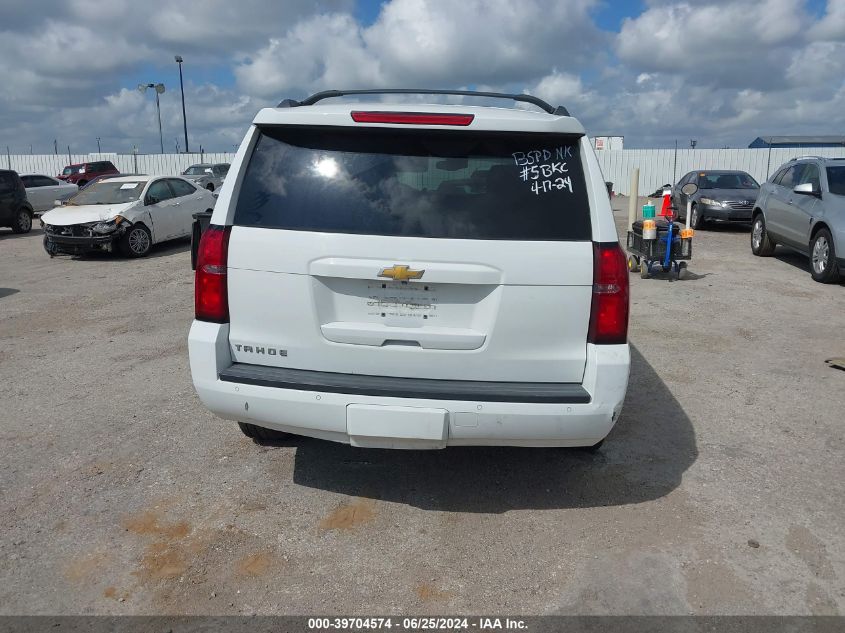 2015 Chevrolet Tahoe Lt VIN: 1GNSCBKC6FR175044 Lot: 39704574