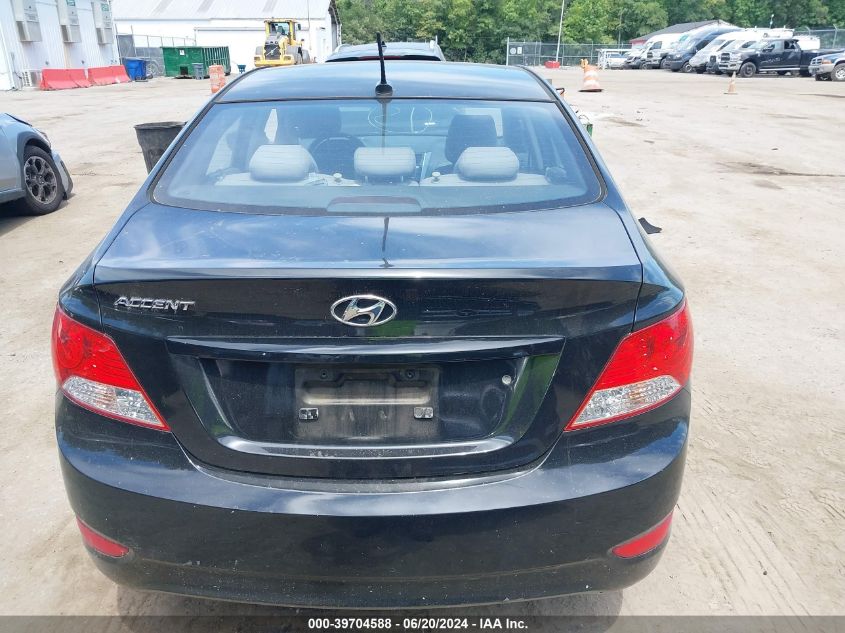2014 Hyundai Accent Gls VIN: KMHCU4AE4EU768689 Lot: 39704588