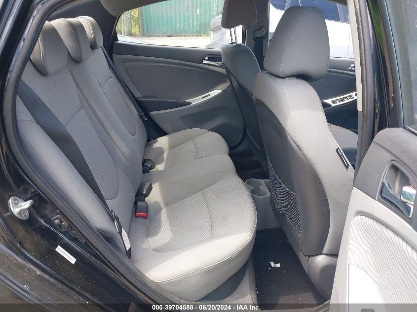 2014 Hyundai Accent Gls VIN: KMHCU4AE4EU768689 Lot: 39704588