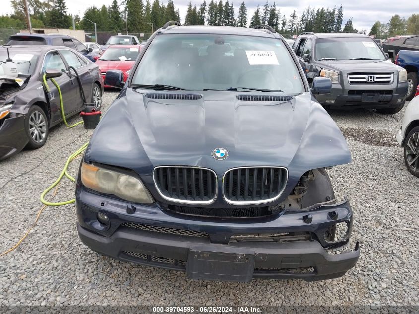 2006 BMW X5 3.0I VIN: 5UXFA13506LY36403 Lot: 39704593
