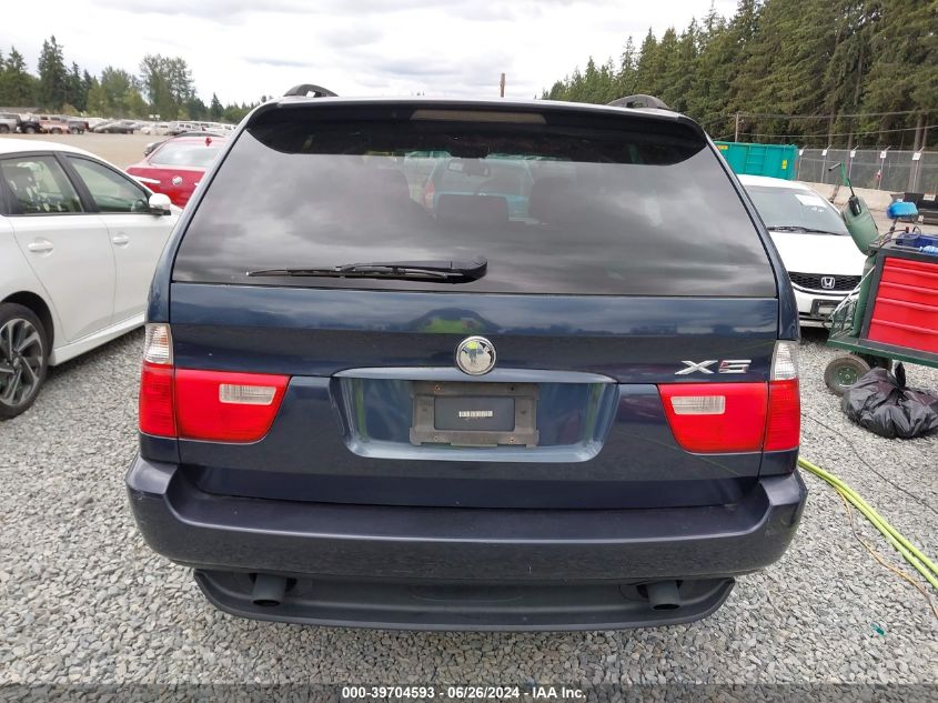 2006 BMW X5 3.0I VIN: 5UXFA13506LY36403 Lot: 39704593