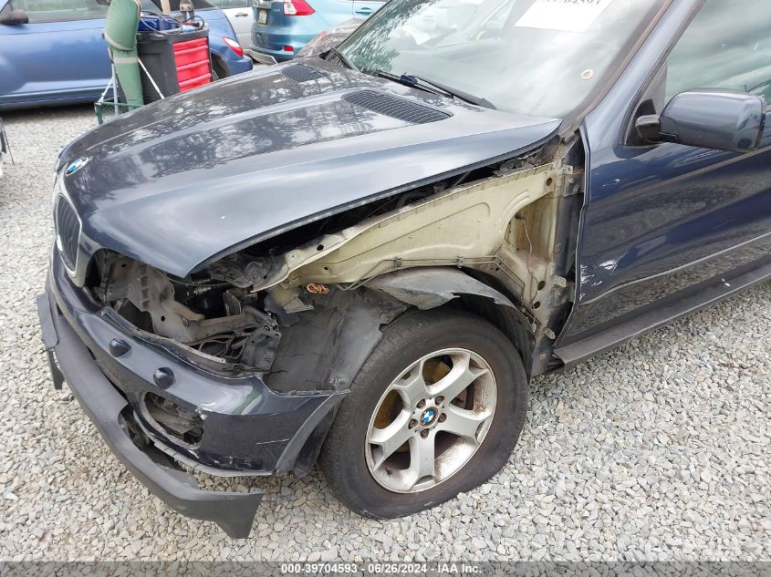 2006 BMW X5 3.0I VIN: 5UXFA13506LY36403 Lot: 39704593