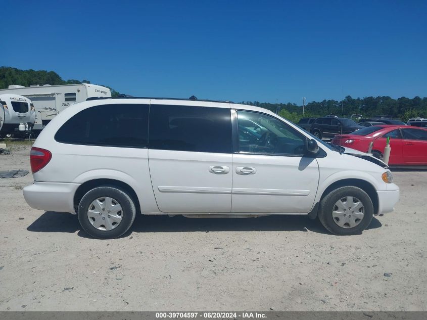 2005 Dodge Grand Caravan Se VIN: 2D4GP24R05R378821 Lot: 39704597