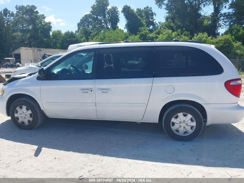 2005 Dodge Grand Caravan Se VIN: 2D4GP24R05R378821 Lot: 39704597