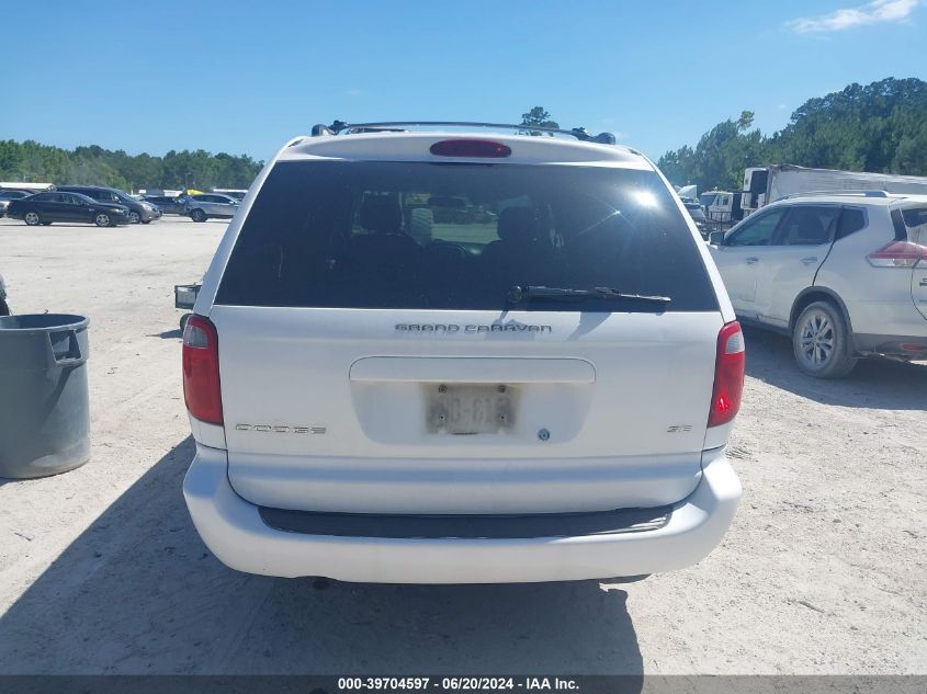 2005 Dodge Grand Caravan Se VIN: 2D4GP24R05R378821 Lot: 39704597