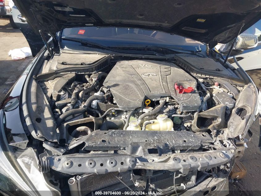 2019 Infiniti Q50 3.0T Luxe VIN: JN1EV7AP9KM511958 Lot: 39704600