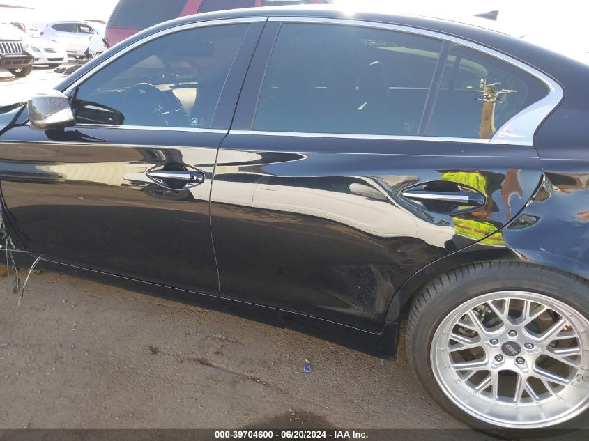 2019 Infiniti Q50 3.0T Luxe VIN: JN1EV7AP9KM511958 Lot: 39704600