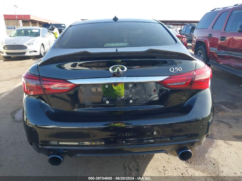 2019 Infiniti Q50 3.0T Luxe VIN: JN1EV7AP9KM511958 Lot: 39704600