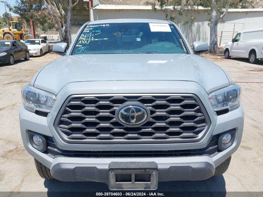 2021 Toyota Tacoma Trd Off-Road VIN: 3TMAZ5CN0MM140552 Lot: 39704603