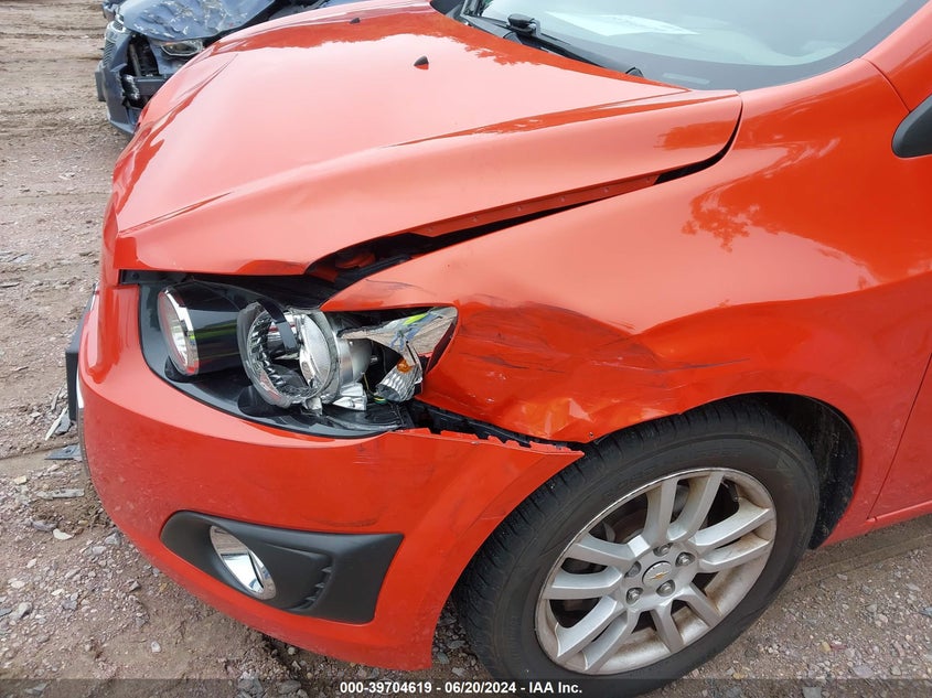 2012 Chevrolet Sonic 2Lt VIN: 1G1JC5SH9C4179947 Lot: 39704619