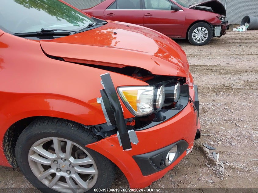 2012 Chevrolet Sonic 2Lt VIN: 1G1JC5SH9C4179947 Lot: 39704619