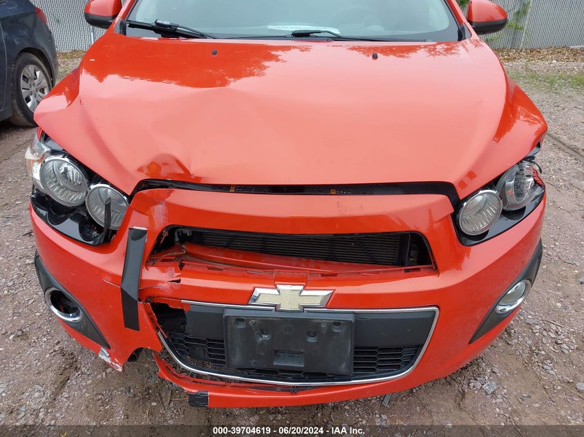 2012 Chevrolet Sonic 2Lt VIN: 1G1JC5SH9C4179947 Lot: 39704619