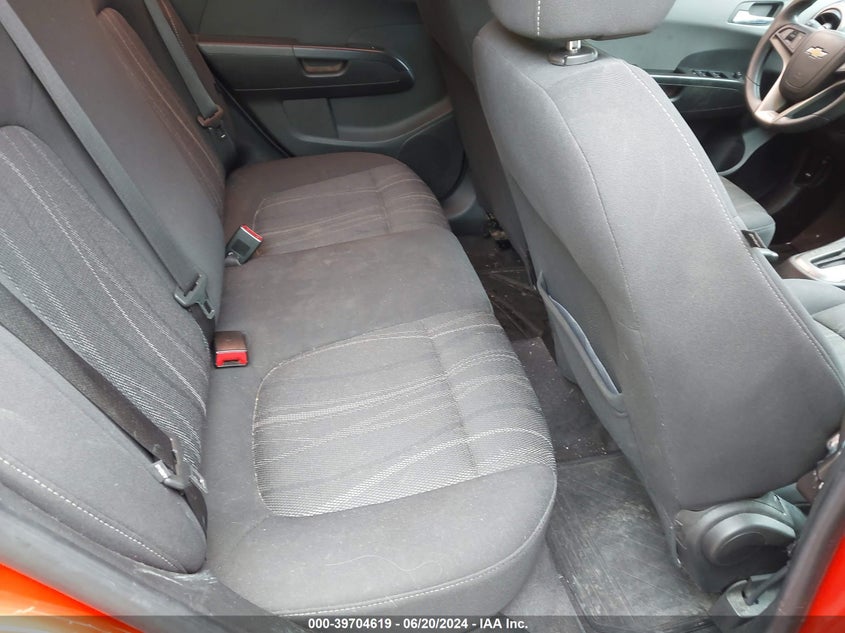 2012 Chevrolet Sonic 2Lt VIN: 1G1JC5SH9C4179947 Lot: 39704619