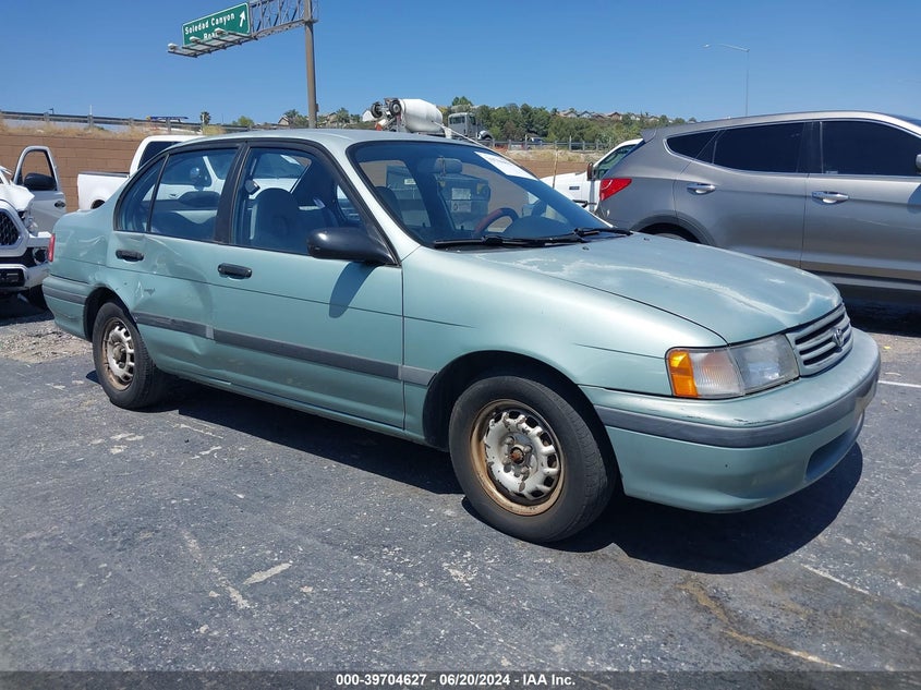 1992 Toyota Tercel Deluxe VIN: JT2EL43A4N0195142 Lot: 39704627