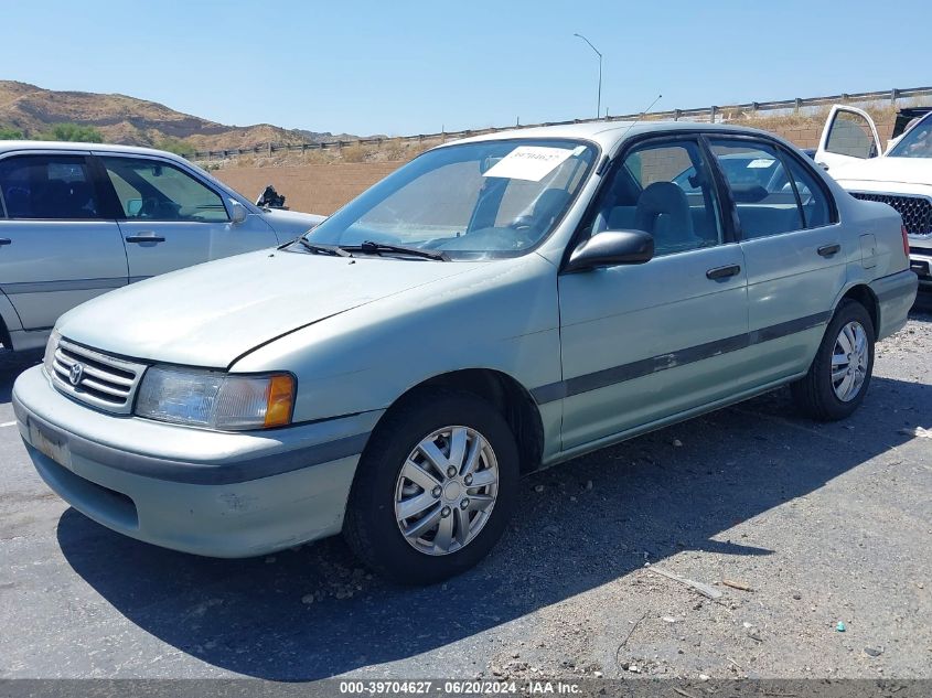 1992 Toyota Tercel Deluxe VIN: JT2EL43A4N0195142 Lot: 39704627
