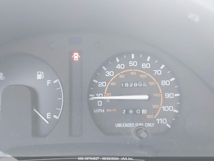 1992 Toyota Tercel Deluxe VIN: JT2EL43A4N0195142 Lot: 39704627