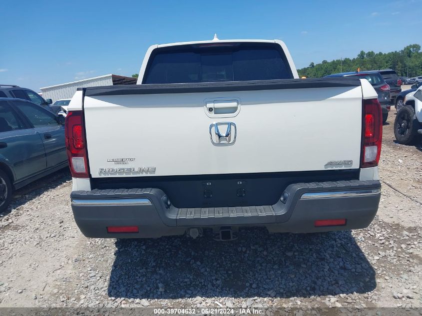 2019 Honda Ridgeline Rtl VIN: 5FPYK3F53KB001088 Lot: 39704632
