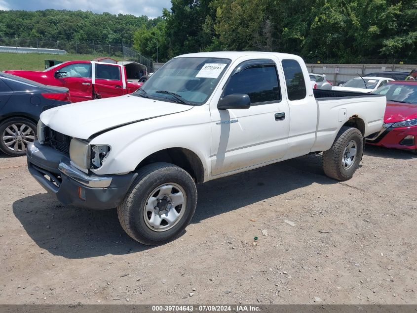 2000 Toyota Tacoma Base V6 VIN: 4TAWN72N2YZ589326 Lot: 39704643