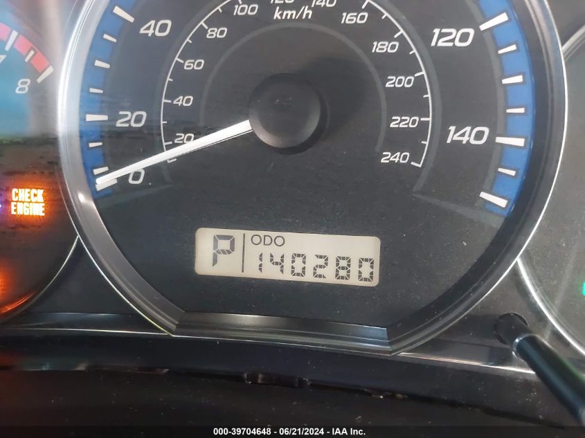 2011 Subaru Forester 2.5X Premium VIN: JF2SHADCXBH749681 Lot: 39704648