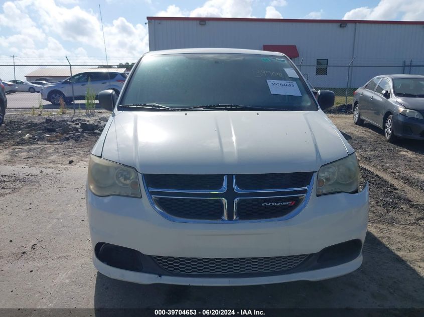 2013 Dodge Grand Caravan American Value Pkg VIN: 2C4RDGBG3DR506657 Lot: 39704653