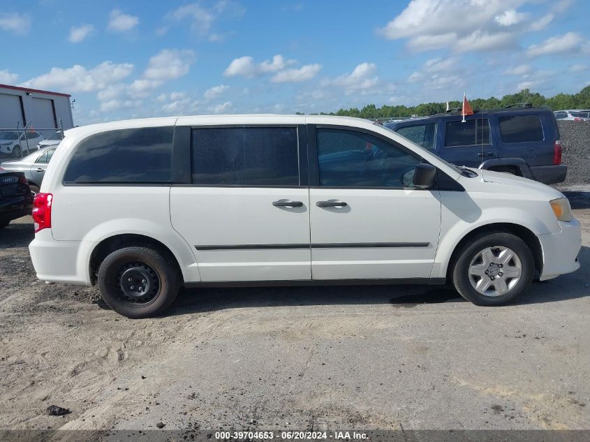 2013 Dodge Grand Caravan American Value Pkg VIN: 2C4RDGBG3DR506657 Lot: 39704653