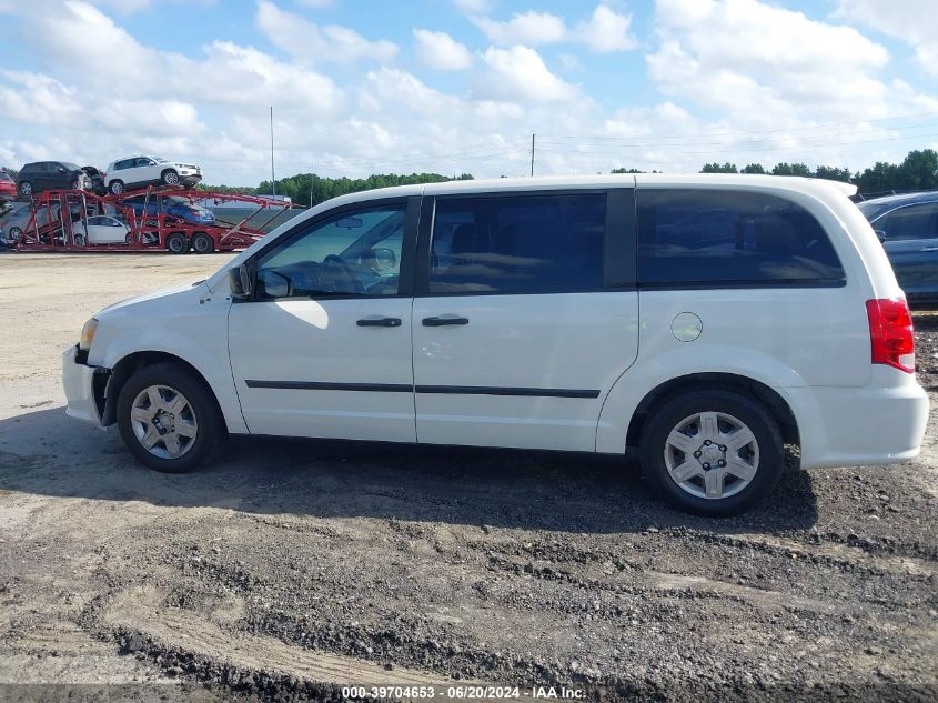 2013 Dodge Grand Caravan American Value Pkg VIN: 2C4RDGBG3DR506657 Lot: 39704653