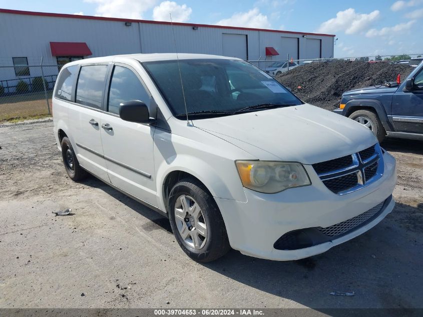 2013 Dodge Grand Caravan American Value Pkg VIN: 2C4RDGBG3DR506657 Lot: 39704653