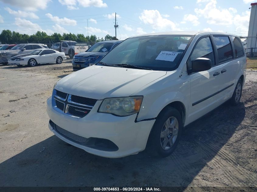 2013 Dodge Grand Caravan American Value Pkg VIN: 2C4RDGBG3DR506657 Lot: 39704653