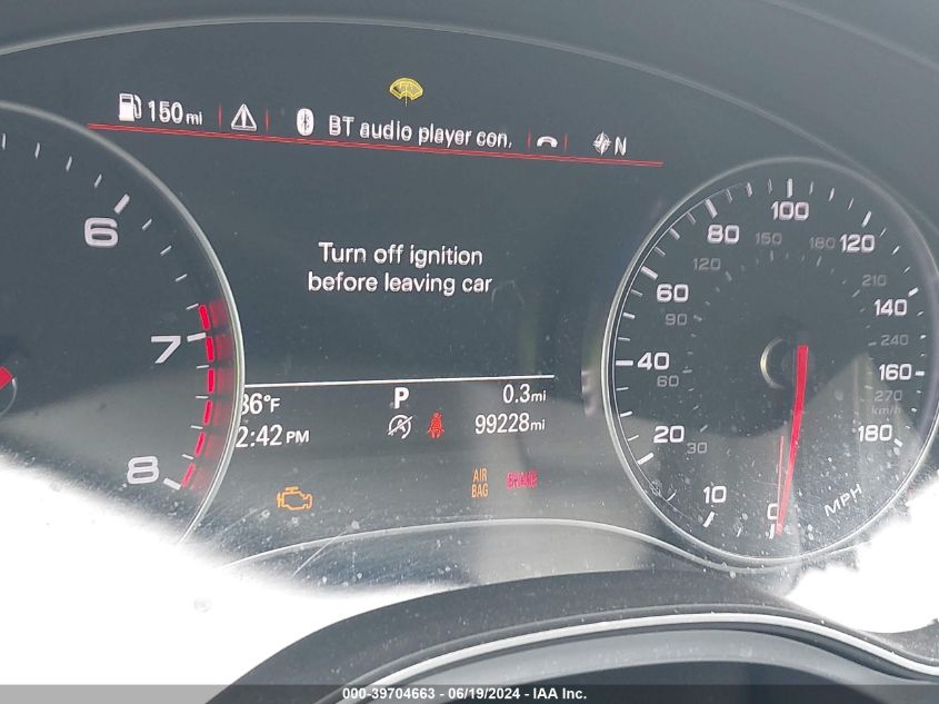 2016 Audi A6 2.0T Premium Plus VIN: WAUGFAFC8GN082218 Lot: 39704663