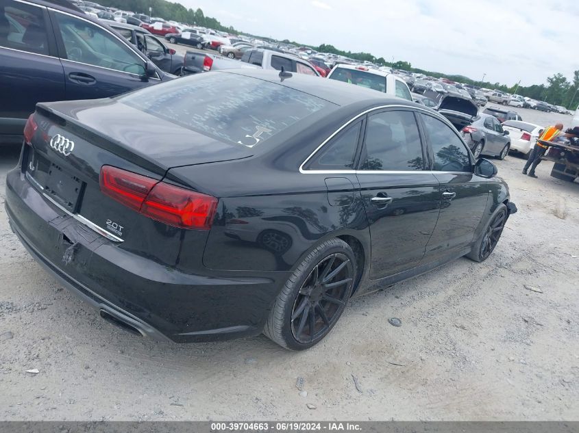 2016 Audi A6 2.0T Premium Plus VIN: WAUGFAFC8GN082218 Lot: 39704663