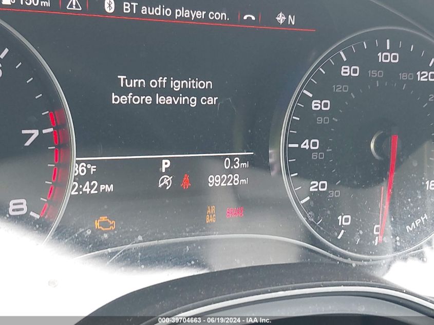 2016 Audi A6 2.0T Premium Plus VIN: WAUGFAFC8GN082218 Lot: 39704663