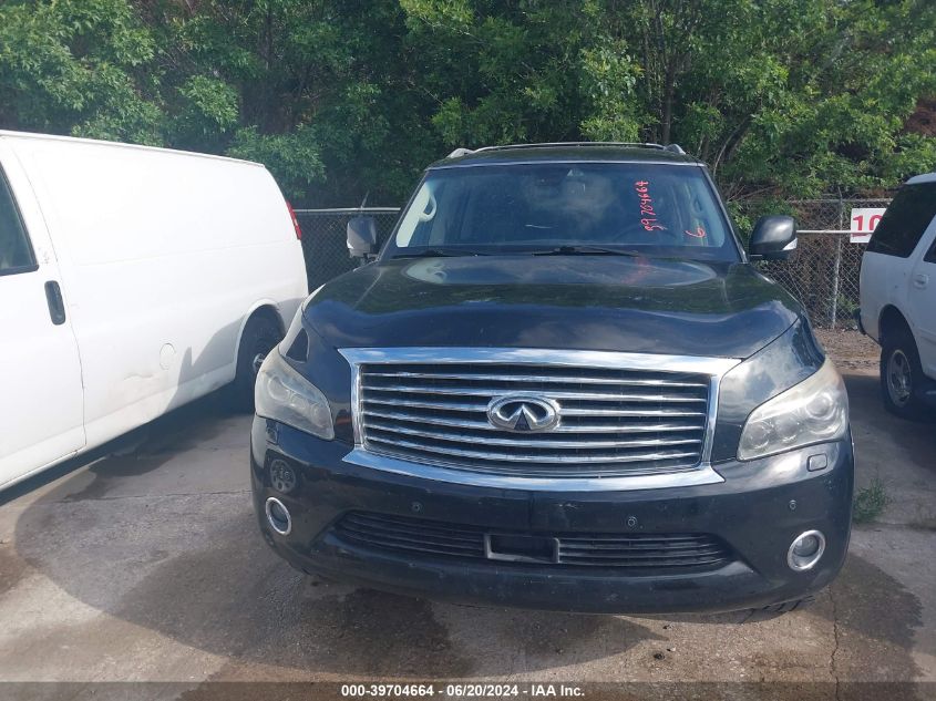 2014 Infiniti Qx80 VIN: JN8AZ2NF2E9555610 Lot: 39704664