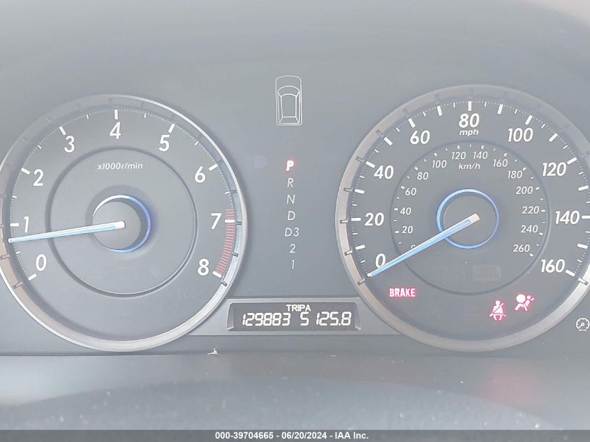 2011 Honda Accord Crosstour Ex-L VIN: 5J6TF2H5XBL005080 Lot: 39704665