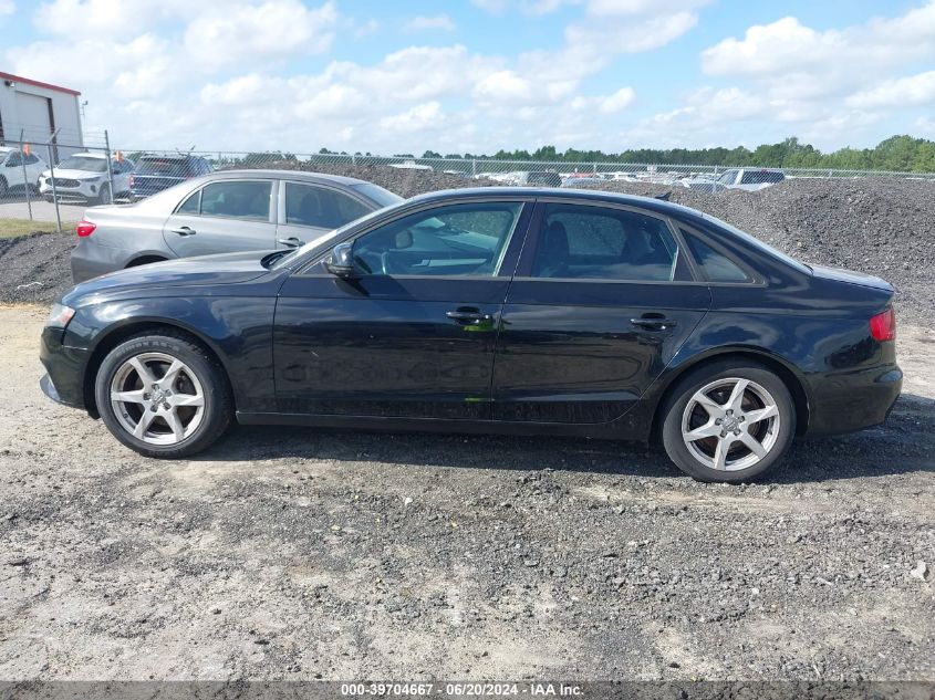 2009 Audi A4 2.0T Premium VIN: WAUJF78K79N048268 Lot: 39704667