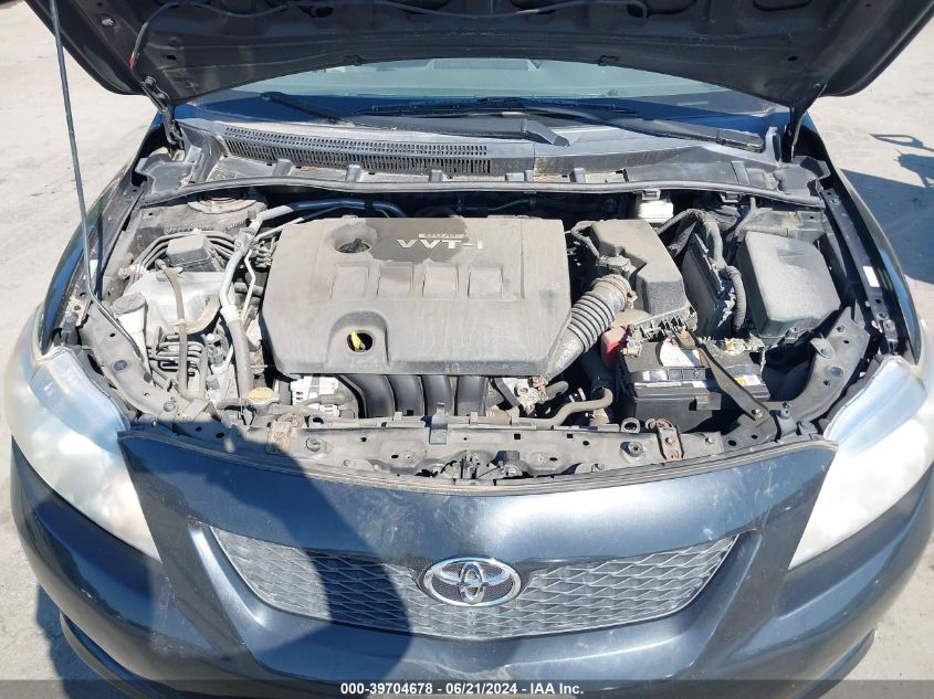 2010 Toyota Corolla Le VIN: 1NXBU4EE9AZ310355 Lot: 39704678